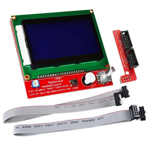 lcd 12864 smart controller with sd card|Full graphic smart controller LCD12864 .